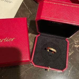 Cartier Yellow Gold Love band 59